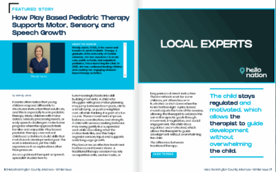 National Recognition for Pediatric Therapy: Wendy Jarvis Featured in HelloNation Video Magazine