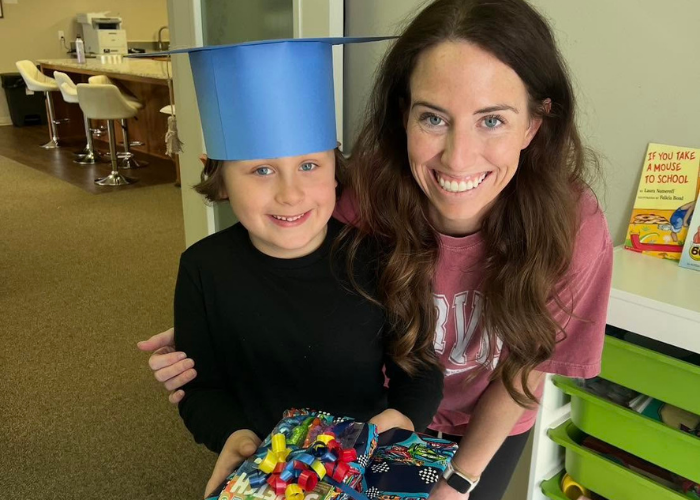 Occupational Therapist with Child  